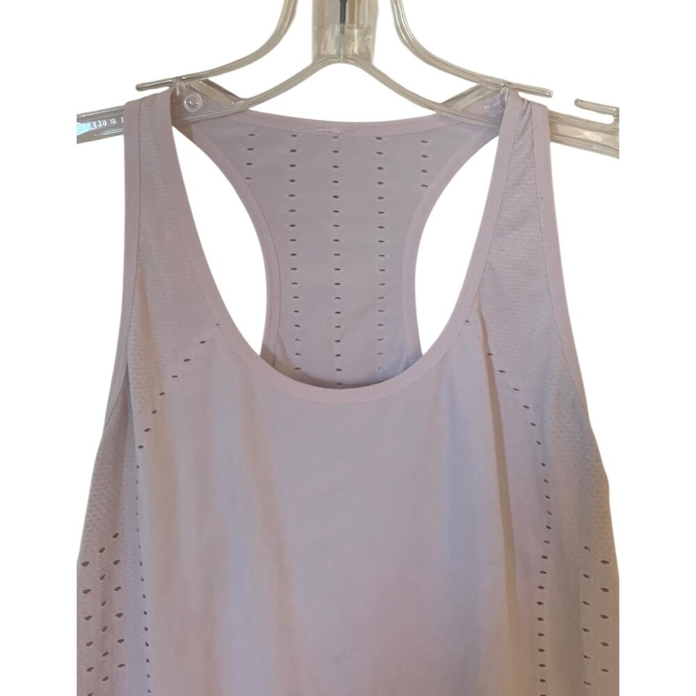 Fabletics Solid Light Pink Seamless Breathable Ra… - image 2